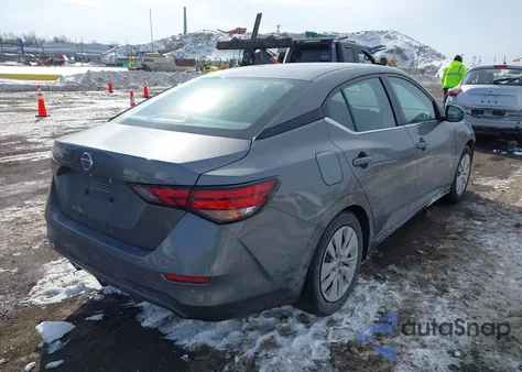 2022 Nissan Sentra S Xtronic Cvt z USA, uszkodzony, nr VIN 3N1AB8BV0NY278032